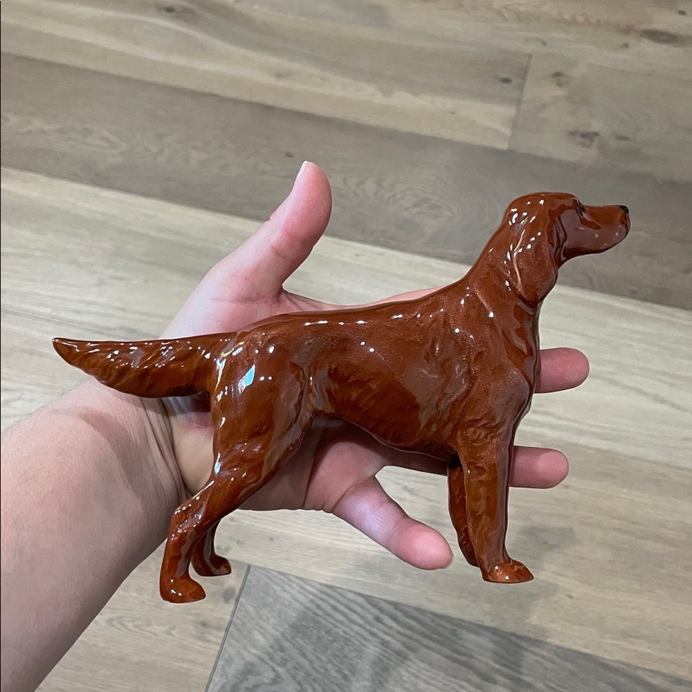 Vintage Beswick England Porcelain Irish Setter Dog figure - Picture 10 of 12